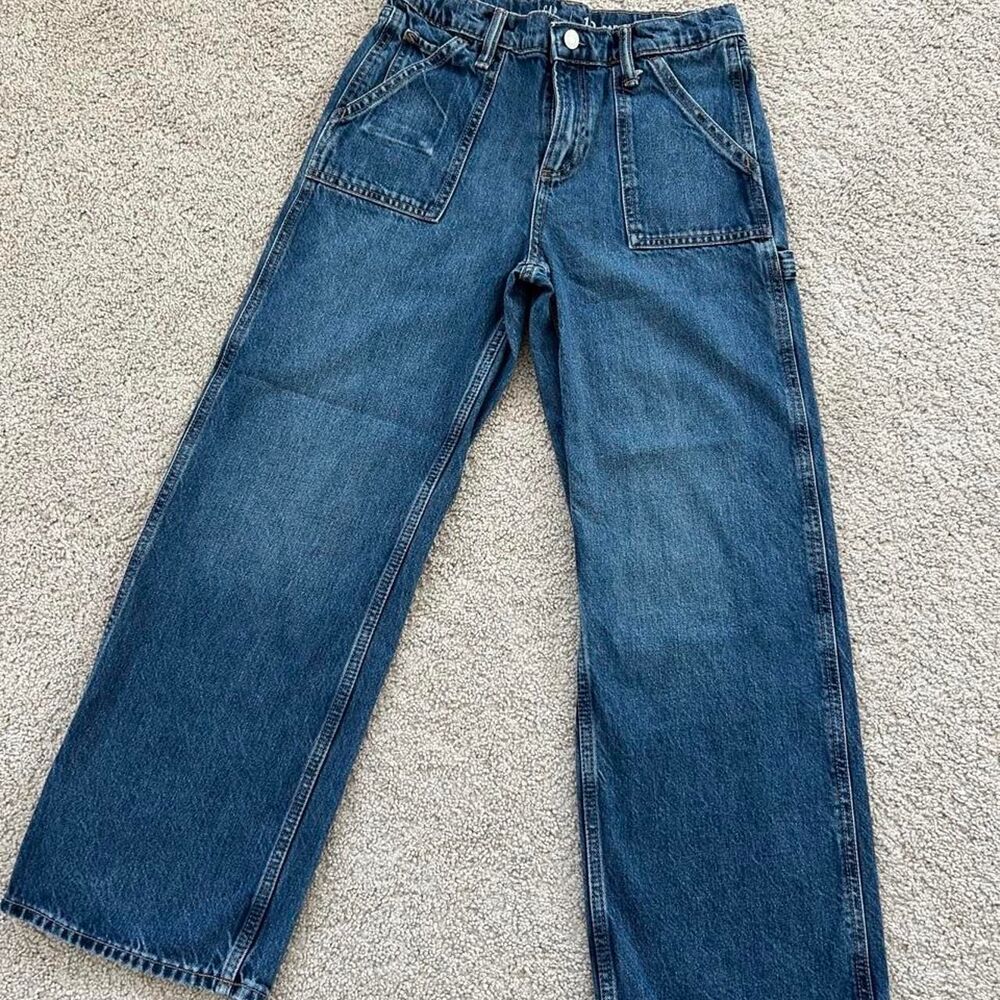 Gap Men's Blue and Navy Jeans